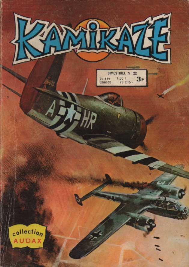 Scan de la Couverture Kamikaze n° 22